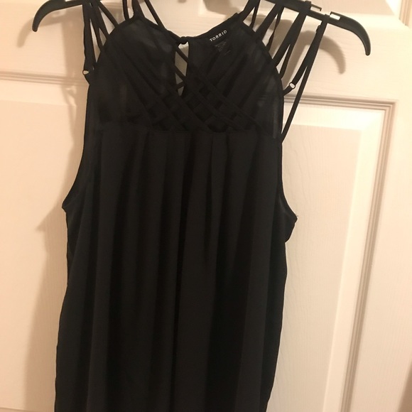 torrid Tops - Worn once beautiful black top size 0